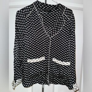 Maje silk shirt -  brand new - size US S / Eur 1